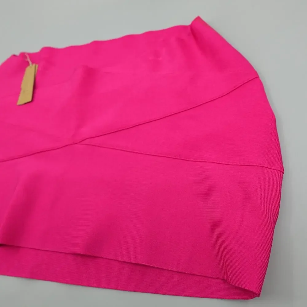 Skims Swim Skirt‎ 3X Magenta Mini Shape Swimsuit Coverup Beach Eye Catching
